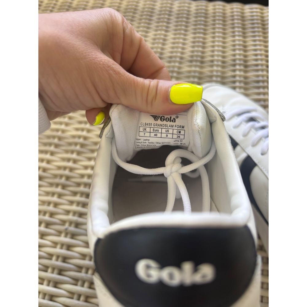 Gola Classic Grandslam Leather‎ Sneakers size 9 athleisure streetwear comfort - Picture 10 of 11